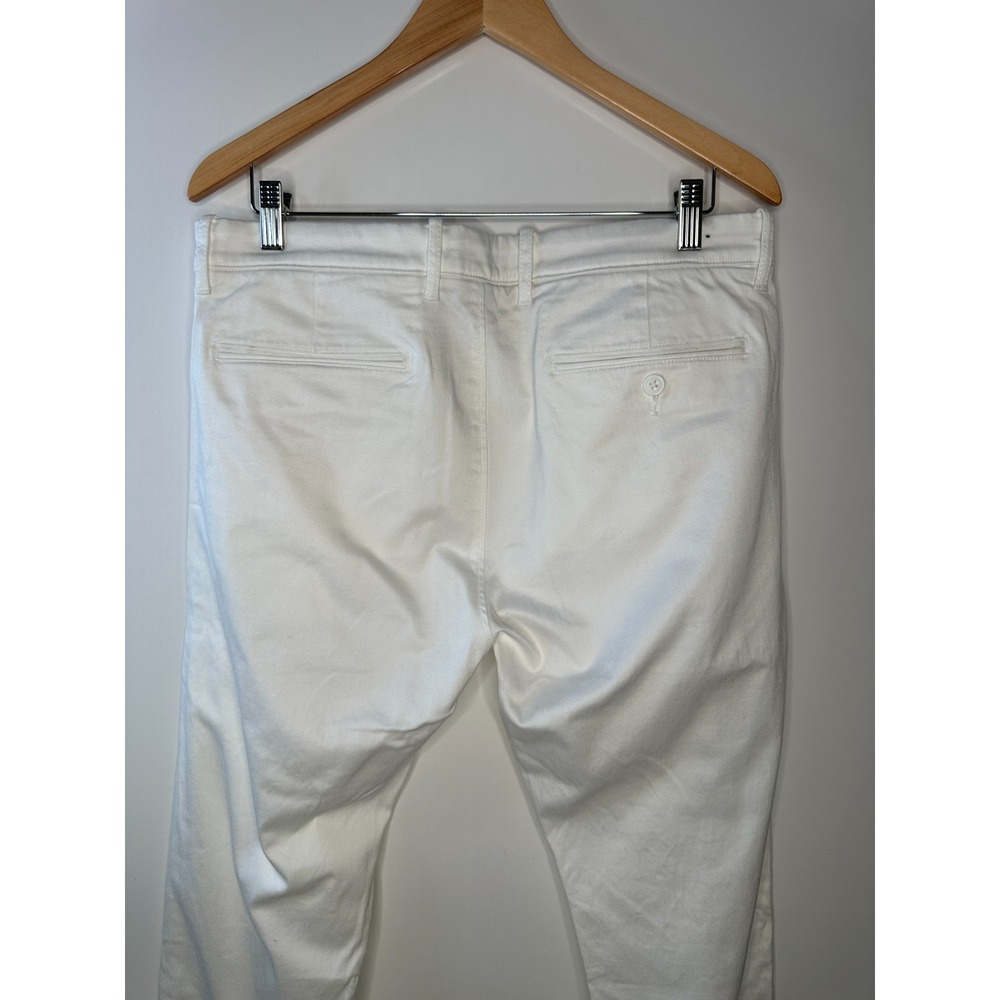 J.Crew 484 Slim-Fit Stretch Chino Pants White Men's Size 34 x 34 Casual Business - Picture 10 of 13